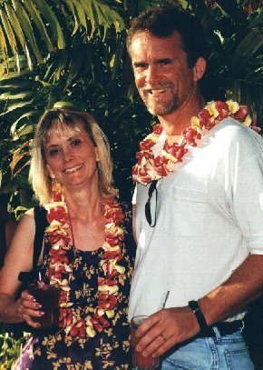 Mary and me in Maui